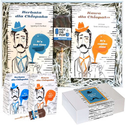 Gotowy zestaw prezentowy Men''s Box  kawa aromatyzowana