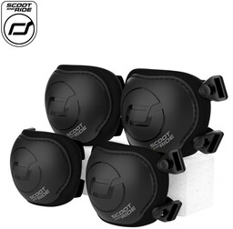 SCOOTANDRIDE Zestaw ochraniaczy dla dzieci S Black