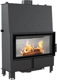 Kominek z płaszczem wodnym KRATKI LUCY 20 kW