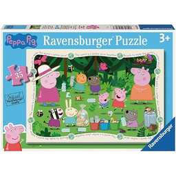 Puzzle dla dzieci 2D: Świnka Peppa 35 elementów