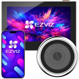 Wizjer Elektroniczny Wifi Z Kamerą Ezviz Dyskretny Aplikacja