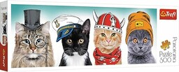 Trefl Puszysta Ekipa Puzzle Panoramiczne 500 Elementów o