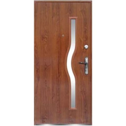 Drzwi zewnętrzne CAPRI złoty dąb 90P