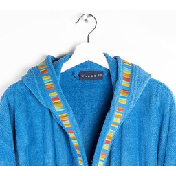 Caleffi 42316 Bawełna Yupi Junior szlafrok z kapturem