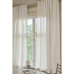 Jotex LINA Linen-Mix wielofunkcyjna firanka zestaw 2 sztuk,