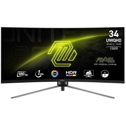 MSI MAG 345CQR 34" UWQHD VA 180Hz 1ms