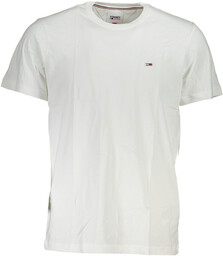 BIAŁY T-SHIRT MĘSKI Z KRÓTKIM RĘKAWEM TOMMY HILFIGER
