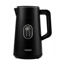 Czajnik elektryczny bezprzewodowy Raven EC024C 1.5L 1800W Czarny