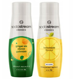 2X Syrop Do Saturatora Sodastream Imbir Ginger +