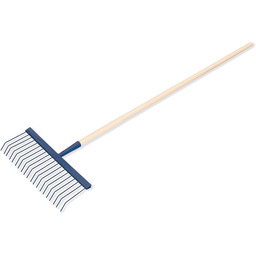 Grabie metalowe 170 x 42 cm, niebieskie