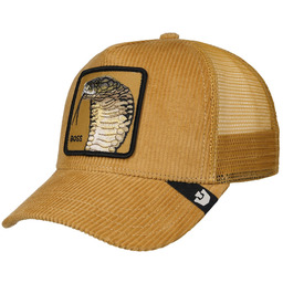 Czapka Trucker Corduroy Boss by Goorin Bros., pomarańczowy,