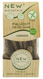 Paluchy Z SIEMIENIEM LNIANYM I CZARNUSZKĄ bezglutenowe 200