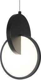 Light Prestige Okrągła lampa wisząca Circlo LP-1311/1P BK