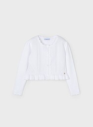 Sweter rozpinany ażurowy Mayoral Roz: 104cm