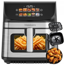 Frytkownica Beztłuszczowa Air Fryer 8,8l Nieprzywierająca Webber 10