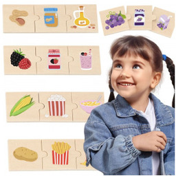 Zestaw Viga Puzzli Odkrywaj Związki Między Naturą a