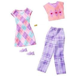 Barbie ubranka + akcesoria 2-pak HYV06