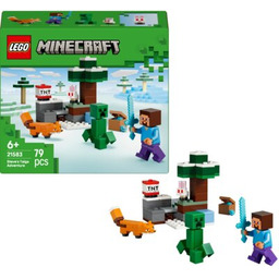 LEGO 21583 Minecraft Przygoda Steve A w Tajdze
