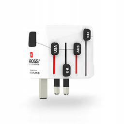 Adapter Podróżny Uniwersalny Skross Pro z uziemieniem