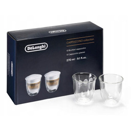 Delonghi Termiczne szklanki do cappuccino DLSC301 6 szt.