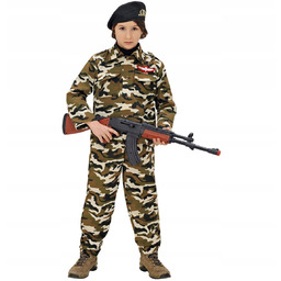 Strój Żołnierza Przebranie Wojskowe Wojsko Mundur 116