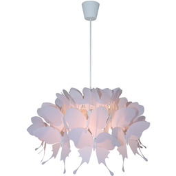 Lampa wisząca Farfalla 1xE27 różowa LP-MD088-3439A/1P RÓŻOWY -