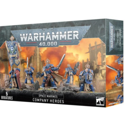 W40k: Space Marines - Company Heroes (5 figurek)