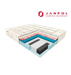 JANPOL DOLCE materac termoelastyczny, kieszeniowy, Rozmiar - 140x190,
