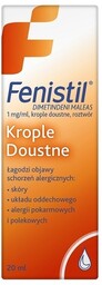 Fenistil Krople doustne, 20 ml