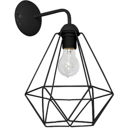 MILAGRO MLP7206 Kinkiet BASKET BLACK 1xE27