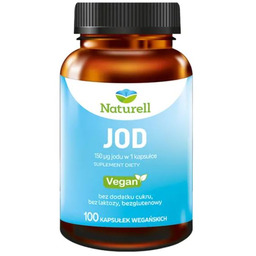 Naturell Jod, 100 kapsułek