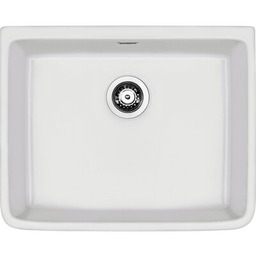 DEANTE Zlewozmywak jednokomorowy Sabor ZCB 610K Biały 47.5x59.5