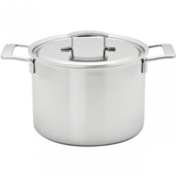 Demeyere Garnek Wysoki Z Pokrywką 8l Industry 5