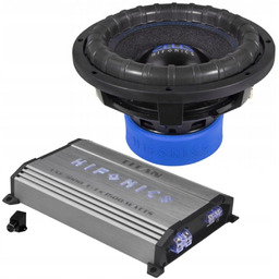 Głośnik Basowy 30CM Hifonics ZRX12D2 TXE3000/1 Subwoofer 1000