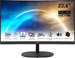 Zakrzywiony monitor Msi Pro MP2412C 1920x1080 (FullHD) 23.6"
