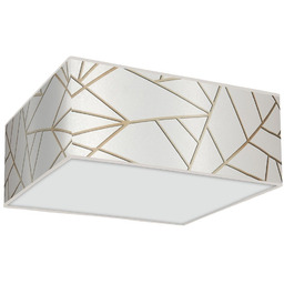 MILAGRO MLP7564 Lampa sufitowa Ziggy 3xE27 Biały/Złoty