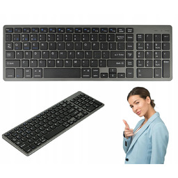 Klawiatura Bluetooth Z Blokiem Numerycznym Qwerty Do Laptopa