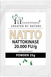 FOREST VITAMIN Nattokinase 20,000 FU/g Powder 25g Natural