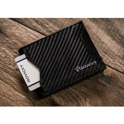 Banknotówka męska ze skóry naturalnej - Rovicky