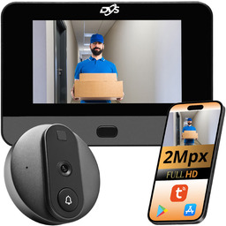 Kamera Wizjer do Drzwi WiFi Elektroniczny Monitor 4,3