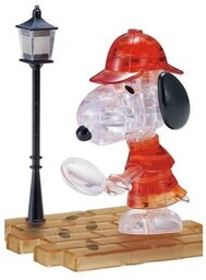 Crystal puzzle Snoopy detektyw