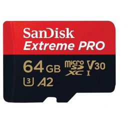 Karta Sandisk microSDHC 64GB Extreme Pro 200/90 MB/s
