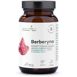 AURA HERBALS Berberyna 490 mg suplement diety 60