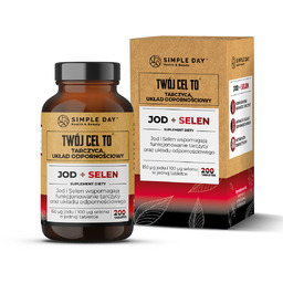 Jod + Selen - 200 tabletek