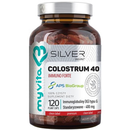 Colostrum IMMUNO FORTE, SILVER PURE 100%, Myvita, 120