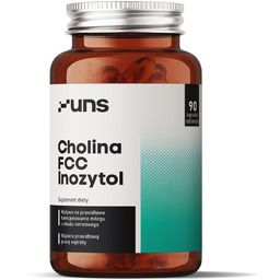 CHOLINA FCC INOZYTOL 60 vege kaps. Suplement diety