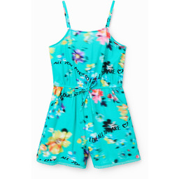 Krótki kombinezon na ramiączkach