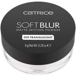 Catrice Soft Blur Puder utrwalający transparentny do twarzy