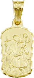Złoty Medalik św. Krzysztof pr 585