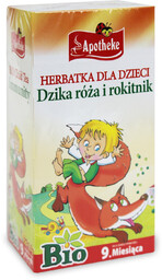 Apotheke Herbatka dla dzieci dzika róża i rokitnik